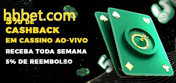 Promoções do cassino ao Vivo hhbet.com